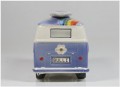VW Bus T1 - Surfbulli Spardose, Hippie Dunkelblau Bild 2