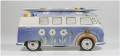 VW Bus T1 - Surfbulli Spardose, Hippie Dunkelblau Bild 4