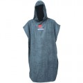 Northcore  Beach Basha - Frottee Poncho GRAU
