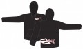 Naish Zipper Hoodie - Diamond Black