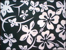 Hookipa Hawaii Stoff - Hibiscus Bl�te