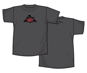 Naish T-Shirt Diamond Palms - Gray