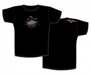 Naish T-Shirt Diamond Palms Wmn's -Black