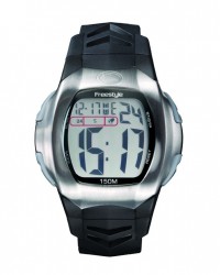 BUZ. Silver/Black - Freestyle Uhr, Ersatzband